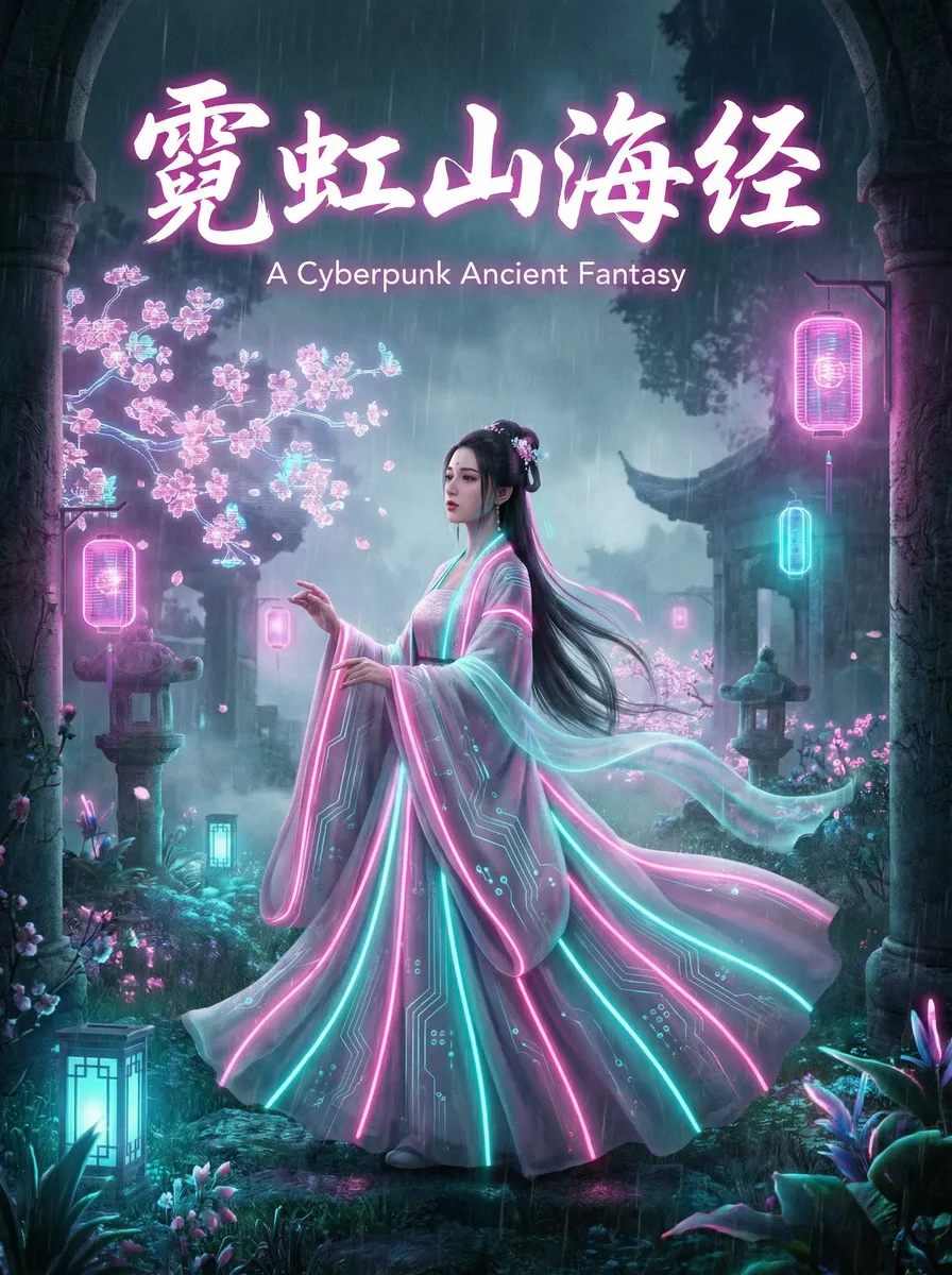 hentaitv 古风奇缘短剧 - 霓虹山海经海报